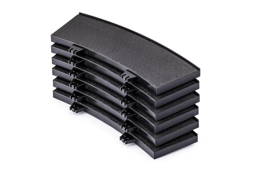 Policar P054-6 - Outer Border - Radius 2 Curve - 22.5° - 6 pieces