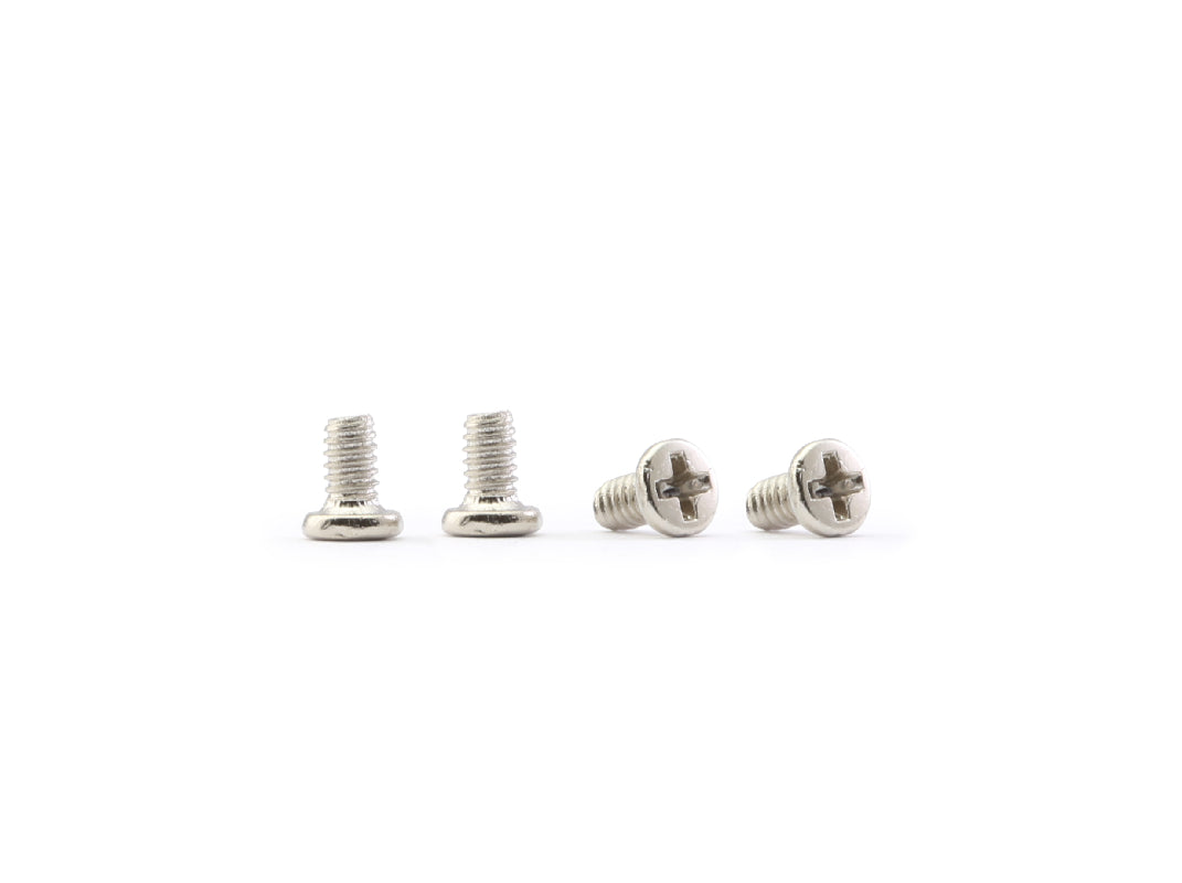 Policar PCH04 - Screws, M1.4 x 2.5mm, pack of 4 - for F1 motor mount