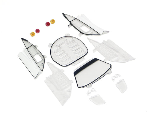 Policar PCS03V - Transparent Parts - for Ferrari F40