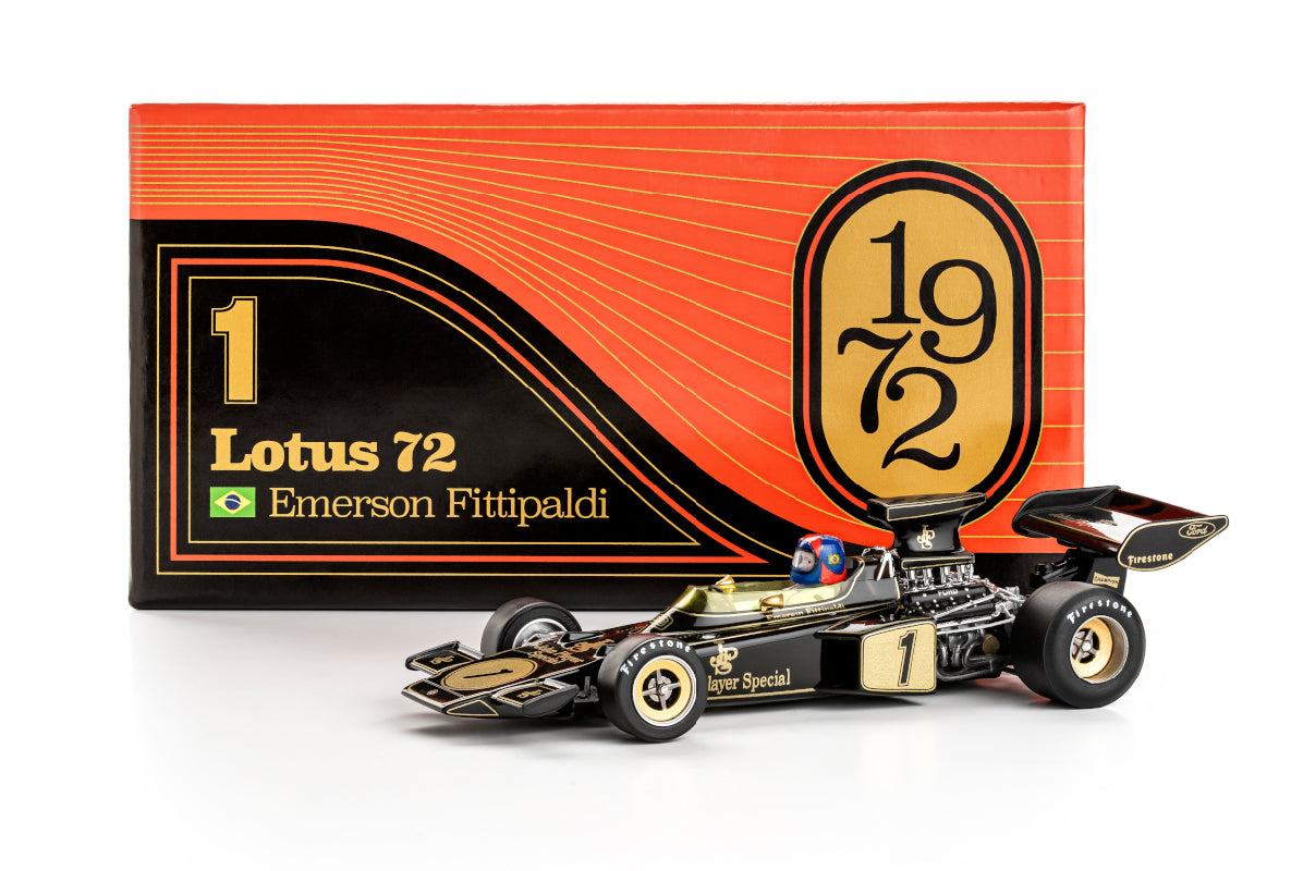 Policar PCW03 - PRE-ORDER NOW! - Lotus 72 - Emerson Fittipaldi - '72 F1 World Champion