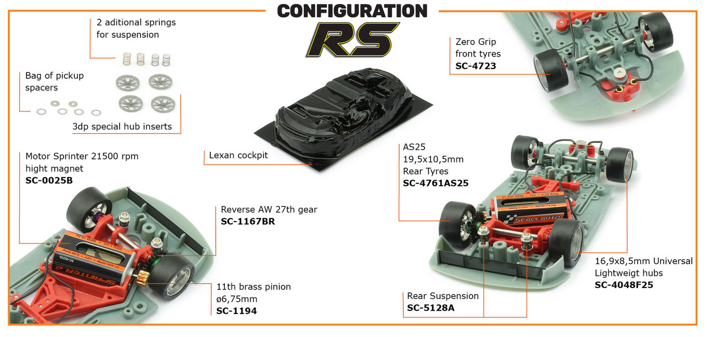 Scaleauto SC-6307RS - PRE-ORDER NOW! - Honda NSX GT3 - Castrol #30 - '18 Blancpain Series - RS Series