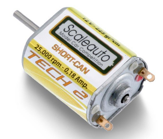 Scaleauto SC-0015B - High-Performance 'Tech-2' Motor, 25k rpm (higher torque)