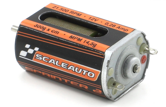 Scaleauto SC-0025B - Long-Can 'Sprinter-2' Motor, 21.5k rpm (higher torque)