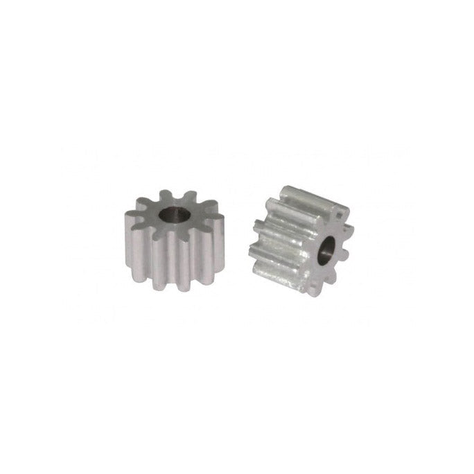 Scaleauto SC-1030 - Aluminum Pinion, 10T, for 2mm shaft, pack of 2