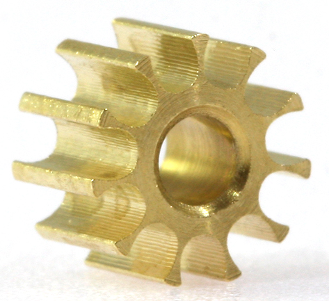 Scaleauto SC-1094A55 - Brass Pinion - 11T x 5.5mm - pack of 2