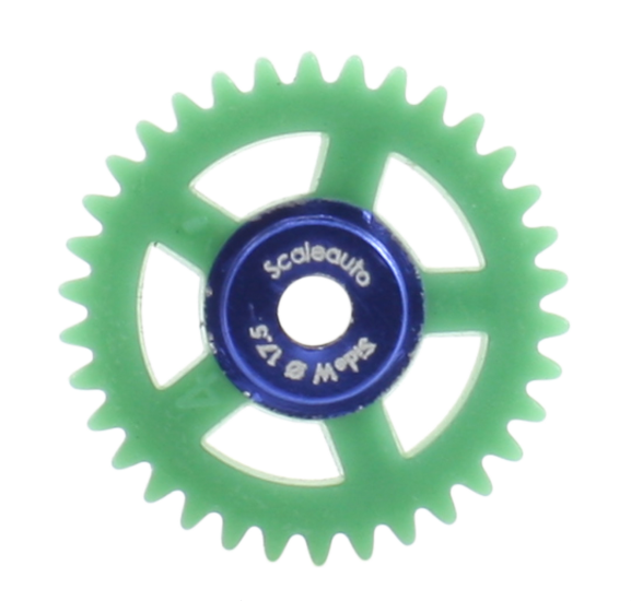 Scaleauto SC-1154R - 34T Nylon Spur Gear - 17.5mm diameter - for 3/32" axles