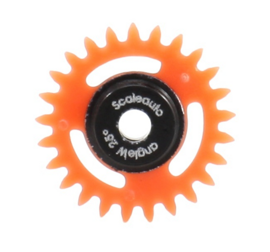 Scaleauto SC-1165R - 25T Polyamide Crown Gear - 15.8mm diameter - for 3/32" axles