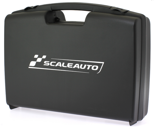 Scaleauto SC-5054B - Aluminum Slot Box - for Controller/Cars