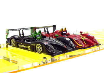 Scaleauto SC-5059 - Car Shelf Base - Acrylic - for 6 cars (1/32)