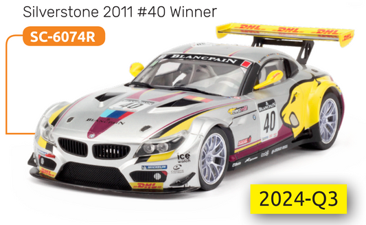 Scaleauto SC-6074R - PRE-ORDER NOW!!! - BMW Z4 GT3 - BlancPain #40 - '11 Silverstone Winner - R Series