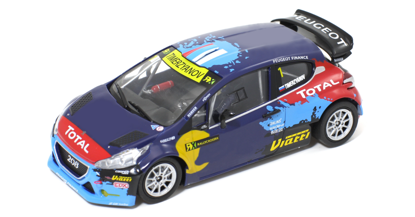 Scaleauto SC-6159R - Peugeot 208 T16 - Viatti Tires #1 - '14 Instambul - R4WD Series