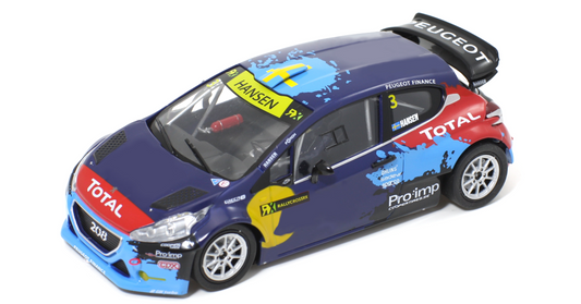 Scaleauto SC-6196R - Peugeot 208 WRX #3 - '14 Instambul - R4WD Series