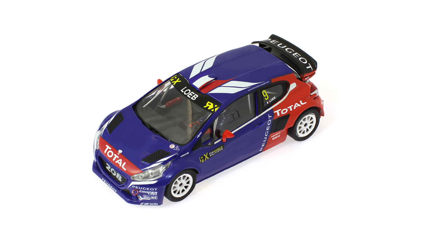 Scaleauto SC-6207 - PRE-ORDER NOW!!! - Peugeot 208 - S. Loeb #9 - '16 WRX Barcelona - Home Series