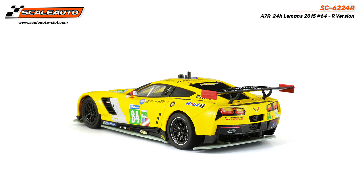 Scaleauto SC-6224R - PRE-ORDER NOW!!! - Corvette C7R #64 - '15 Le Mans 24h - R Series