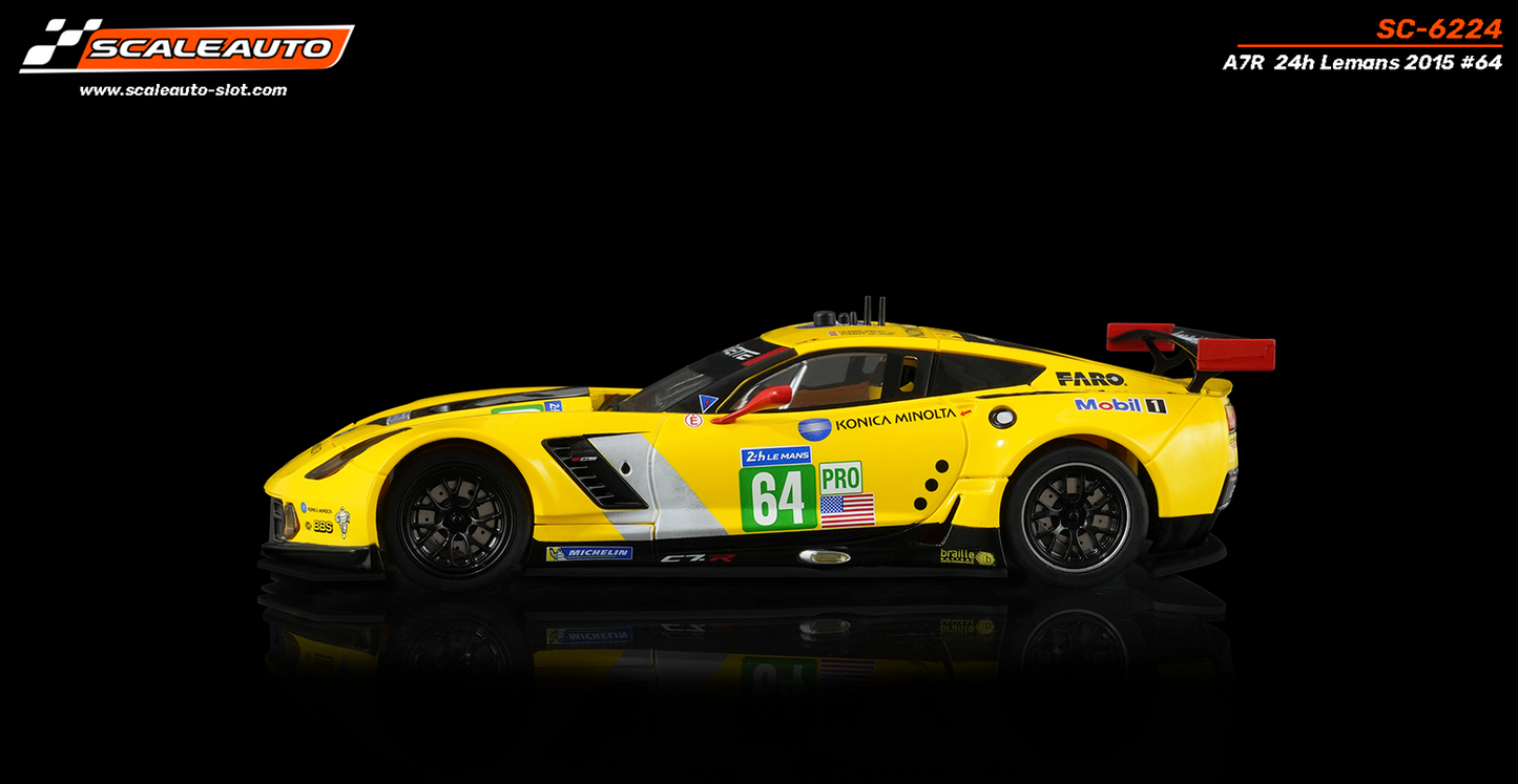 Scaleauto SC-6224 - PRE-ORDER NOW!!! - Corvette C7R #64 - '15 Le Mans 24h - Home Series