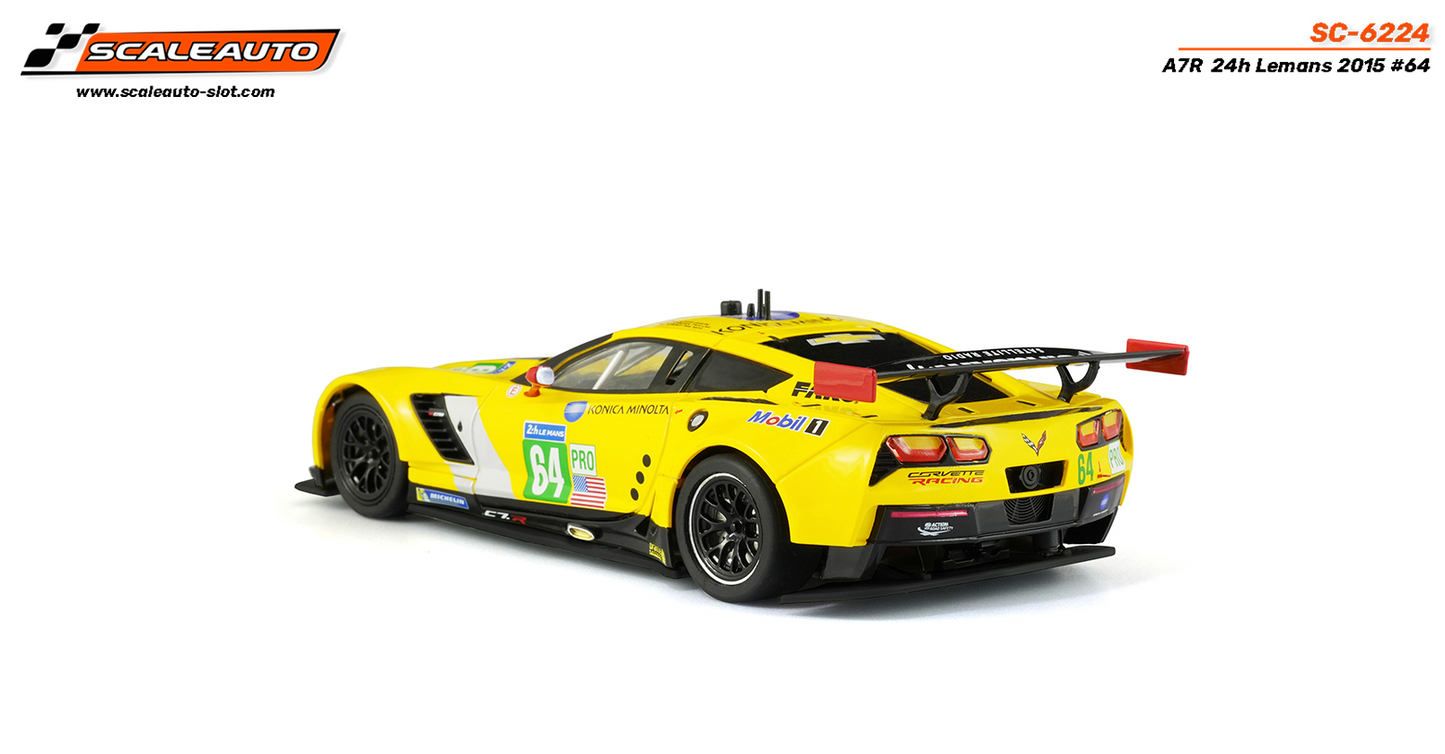 Scaleauto SC-6224 - PRE-ORDER NOW!!! - Corvette C7R #64 - '15 Le Mans 24h - Home Series