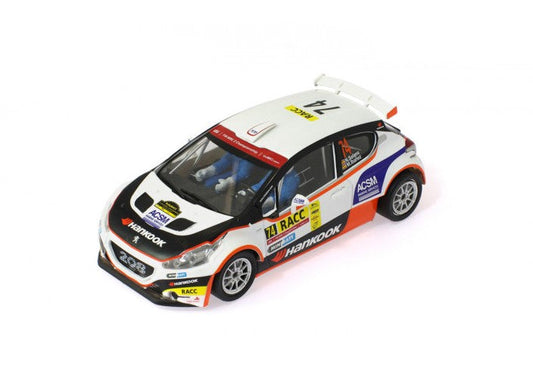 Scaleauto SC-6236R - Peugeot 208 - T16 #74 - '16 Rally Catalunya - R4WD Series