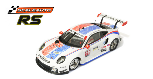 Scaleauto SC-6246RS - PRE-ORDER NOW! - Porsche 911.2 GT3 RSR #911 - Hertz - '19 Daytona - RS Series