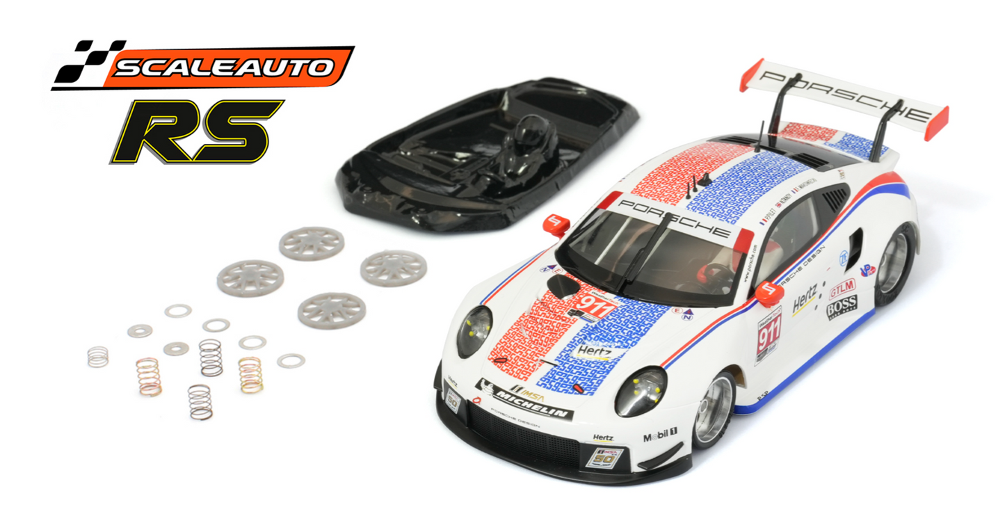 Scaleauto SC-6246RS - PRE-ORDER NOW! - Porsche 911.2 GT3 RSR #911 - Hertz - '19 Daytona - RS Series