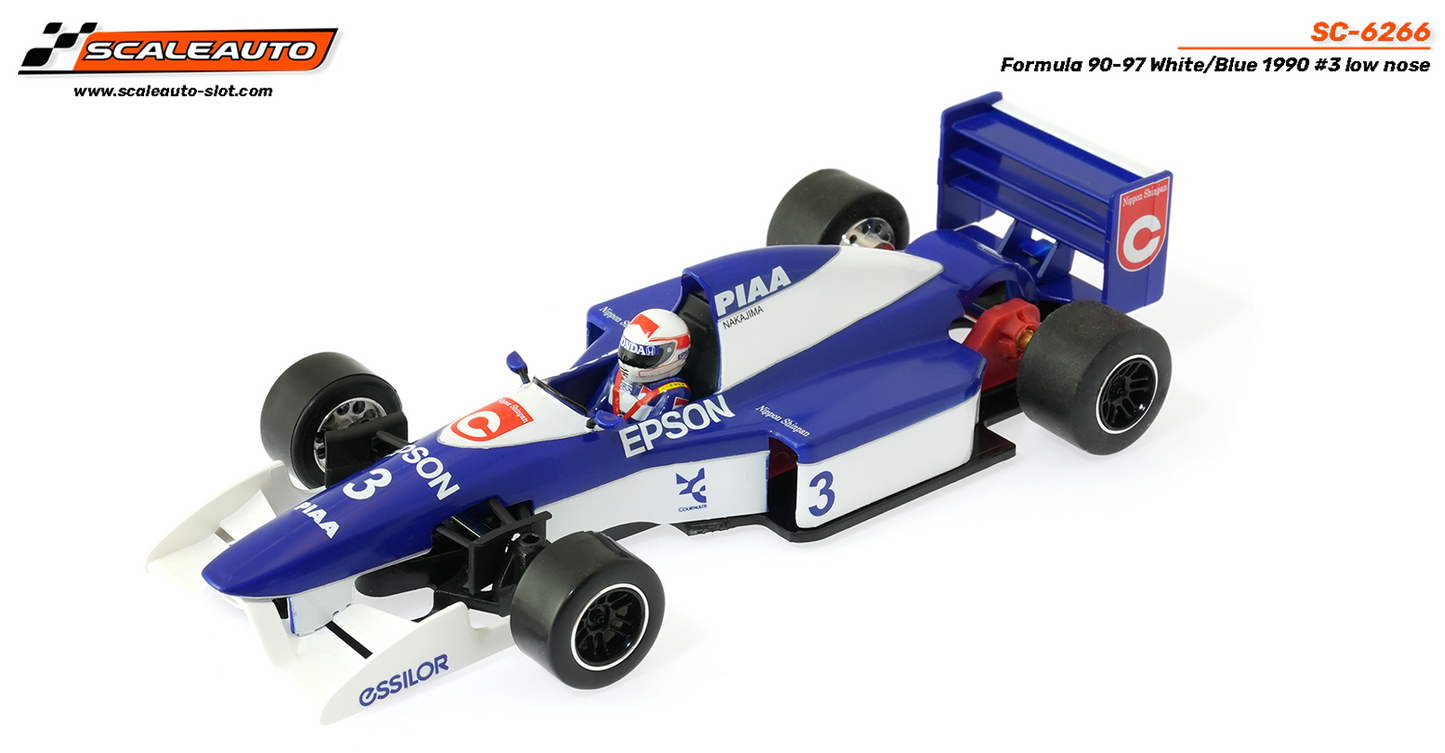 Scaleauto SC-6266 - PRE-ORDER NOW!!! - Formula 90/97 - Tyrell 019 #3 S. Nakajima - High Nose