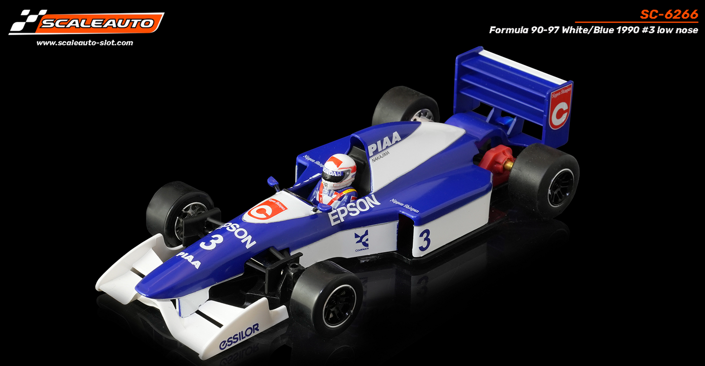 Scaleauto SC-6266 - PRE-ORDER NOW!!! - Formula 90/97 - Tyrell 019 #3 S. Nakajima - High Nose