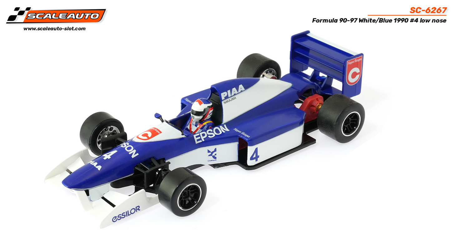 Scaleauto SC-6267 - PRE-ORDER NOW!!! - Formula 90/97 - Tyrell 019 #4 Jean Alesi - High Nose