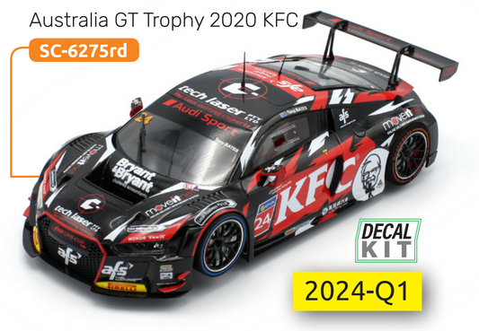 Scaleauto SC-6275rdR - PRE-ORDER NOW!!! - Audi R8 LMS GT3 - KFC #24 - '20 Australia GT Trophy - R Series