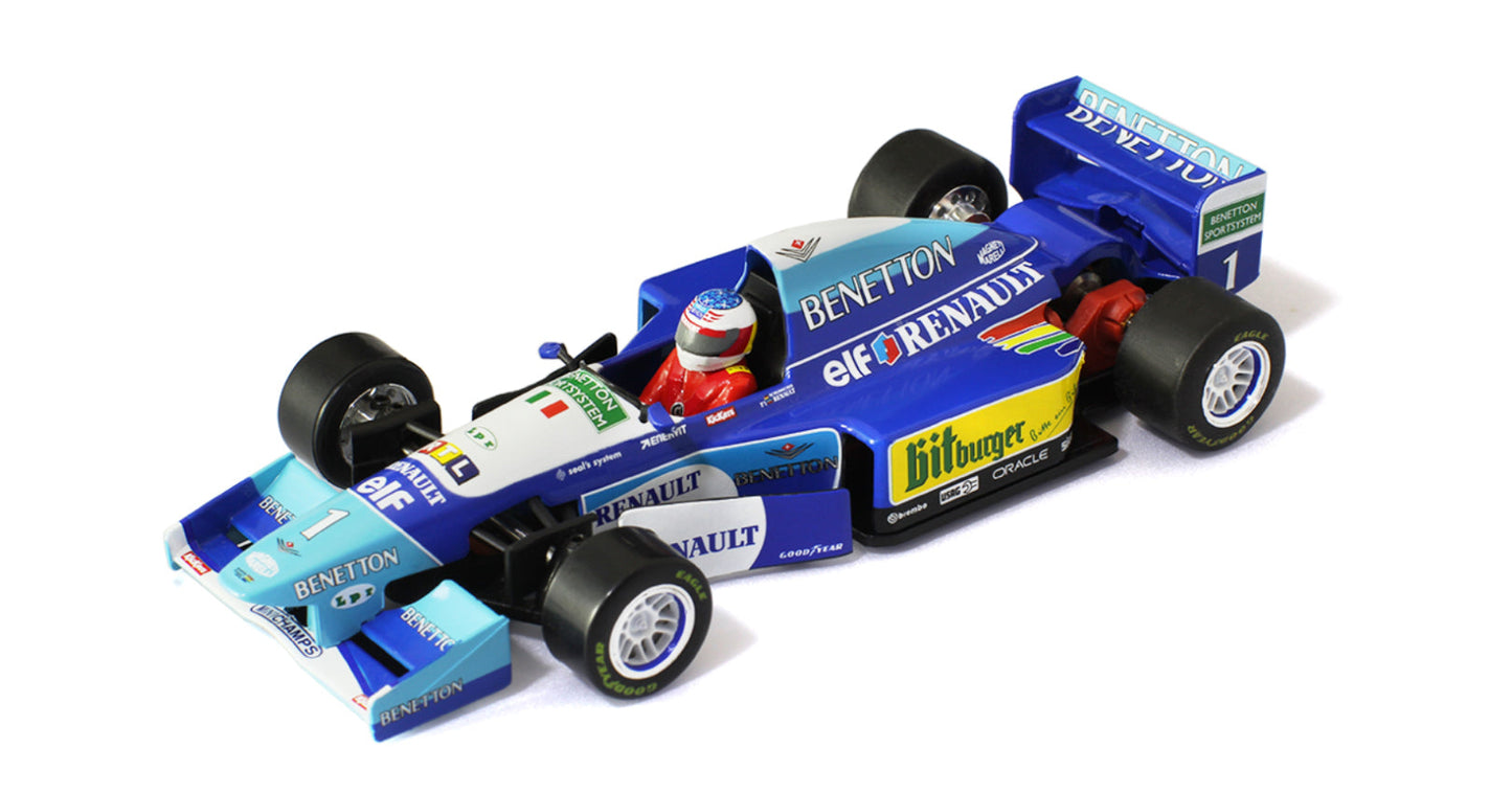 Scaleauto SC-6305 - Formula 90/97 - Benetton B195 #1 M. Schumacher - High Nose