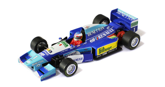 Scaleauto SC-6305 - PRE-ORDER NOW!!! - Formula 90/97 - Benetton B195 #1 M. Schumacher - High Nose