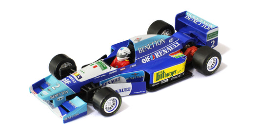 Scaleauto SC-6306 - PRE-ORDER NOW!!! - Formula 90/97 - Benetton B195 #2 J. Herbert - High Nose