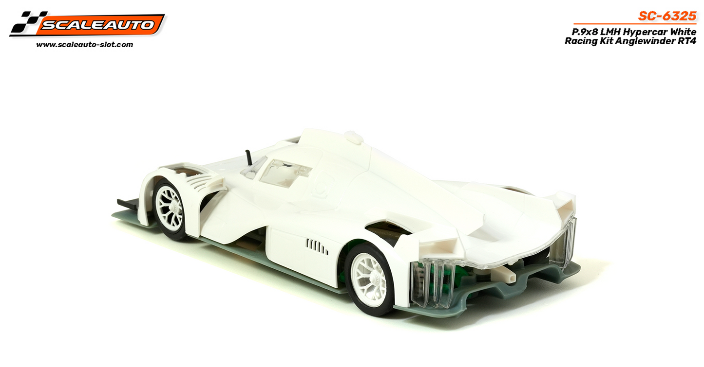 Scaleauto SC-6325 - 9x8 LMH Hypercar - White Kit Anglewinder RT4 - PRO