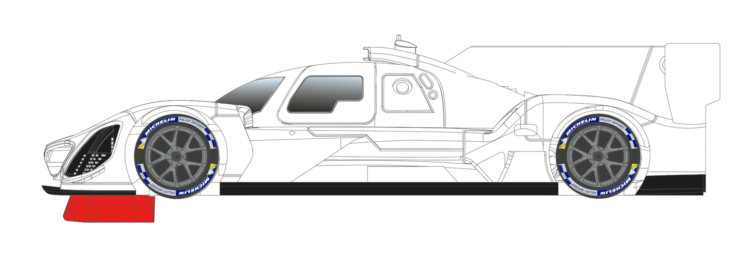 Scaleauto SC-6330 - PRE-ORDER NOW!!! - M-Hybrid GTP Hypercar - White Kit Anglewinder RT4 - PRO