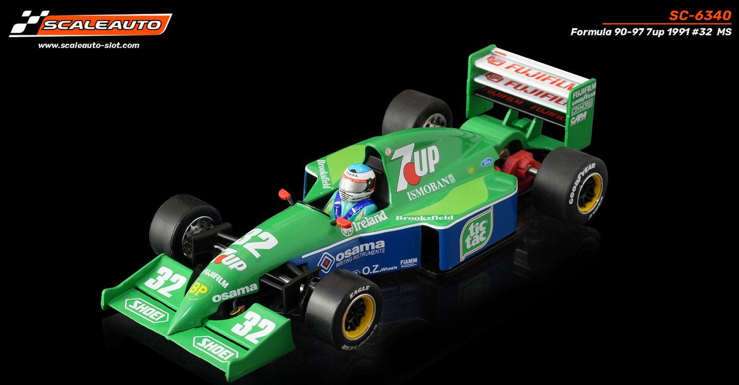 Scaleauto SC-6340 - PRE-ORDER NOW!!! - Formula 90/97 - Jordan 191 #32 M. Schumacher - Low Nose