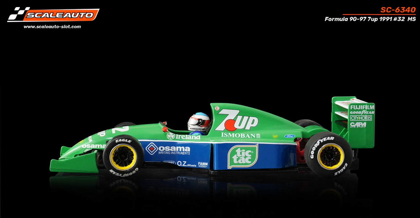 Scaleauto SC-6340 - PRE-ORDER NOW!!! - Formula 90/97 - Jordan 191 #32 M. Schumacher - Low Nose