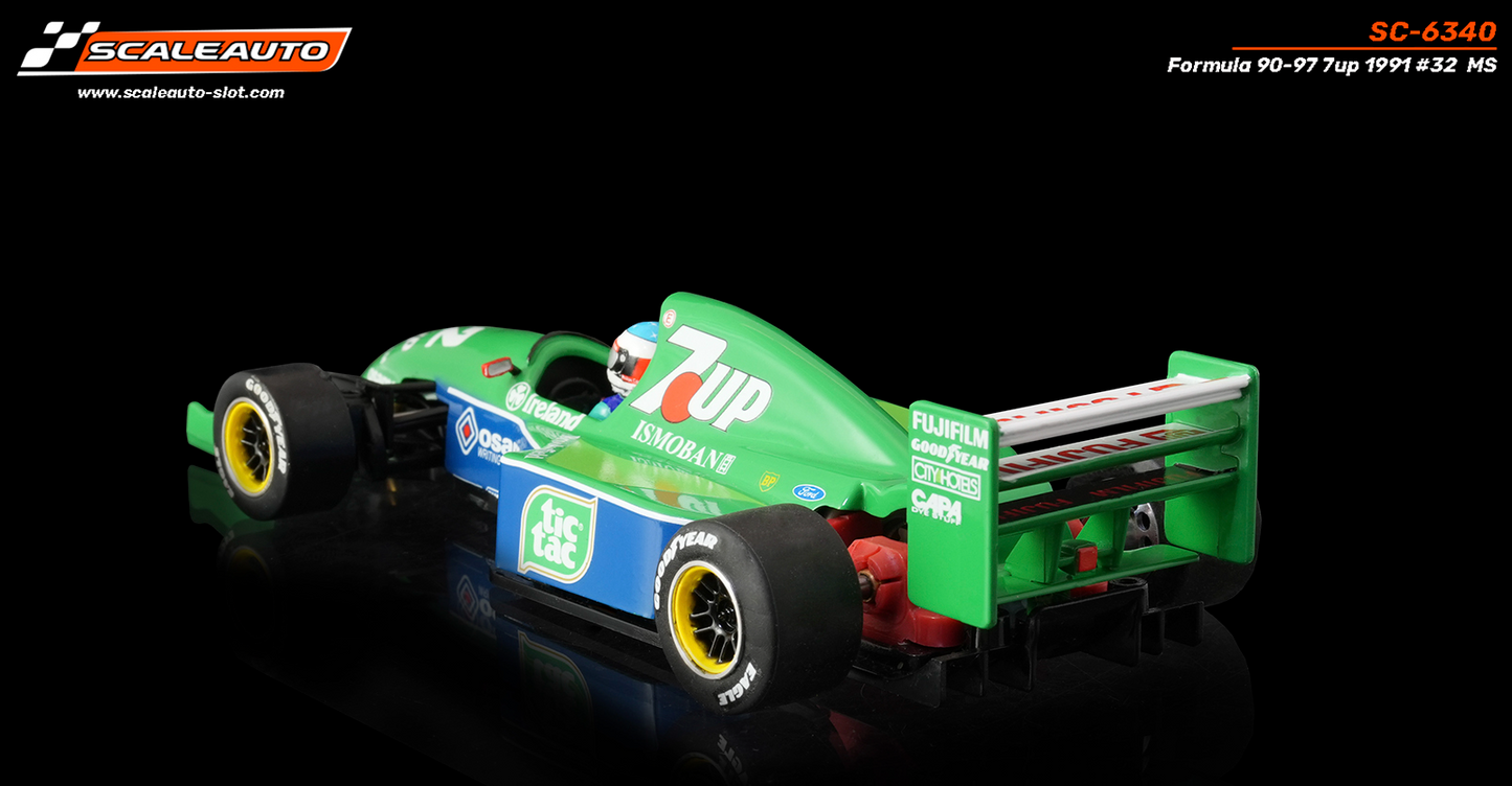 Scaleauto SC-6340 - PRE-ORDER NOW!!! - Formula 90/97 - Jordan 191 #32 M. Schumacher - Low Nose