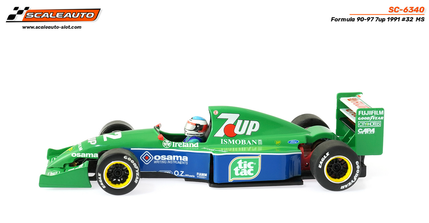 Scaleauto SC-6340 - PRE-ORDER NOW!!! - Formula 90/97 - Jordan 191 #32 M. Schumacher - Low Nose