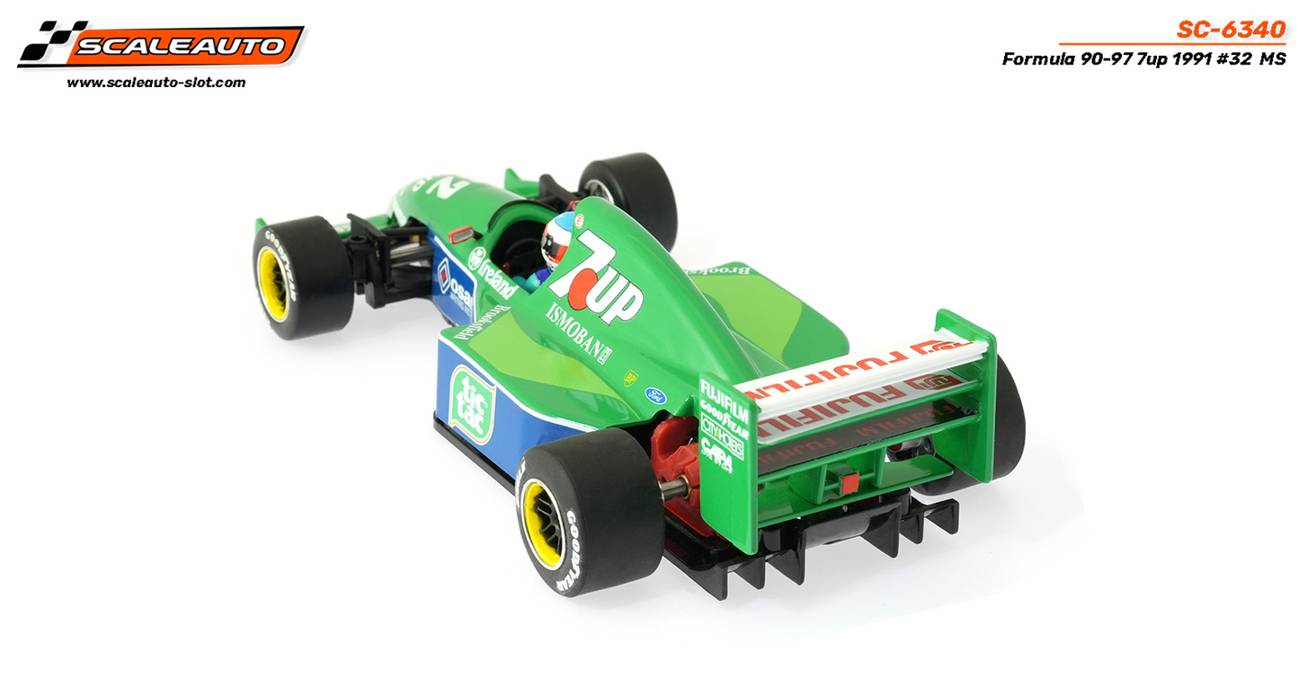 Scaleauto SC-6340 - PRE-ORDER NOW!!! - Formula 90/97 - Jordan 191 #32 M. Schumacher - Low Nose