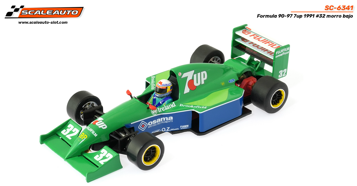 Scaleauto SC-6341 - PRE-ORDER NOW!!! - Formula 90/97 - Jordan 191 #32 B. Gachot - Low Nose