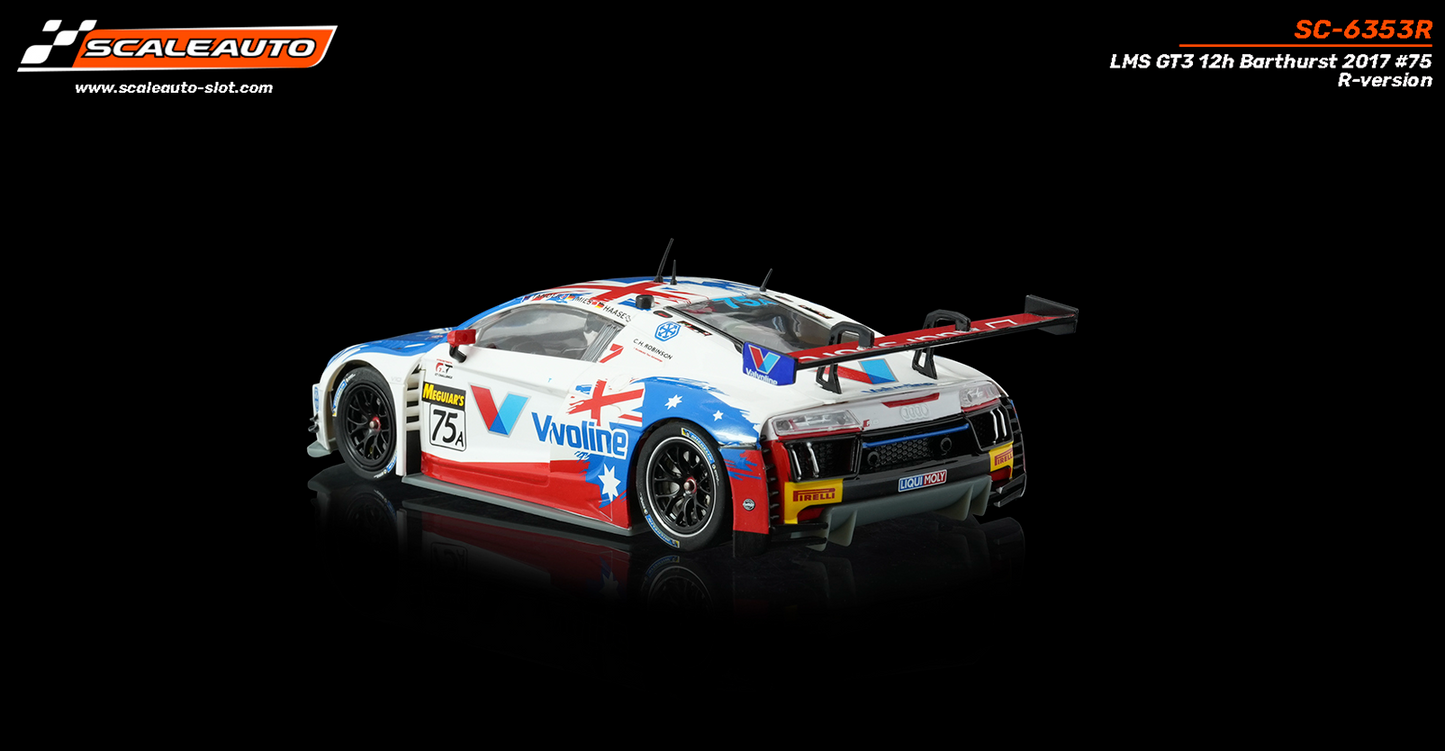 Scaleauto SC-6353 - PRE-ORDER NOW!!! - Audi R8 LMS GT3 - Valvoline #75A - '17 12h Bathurst - Home Series