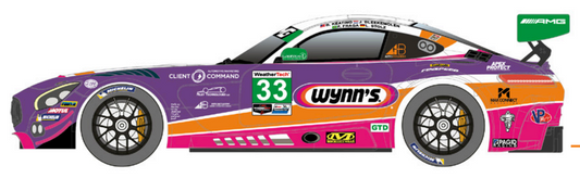 Scaleauto SC-6356R - PRE-ORDER NOW!!! - Mercedes AMG GT3 - Wynns #33 - '19 IMSA - R Series