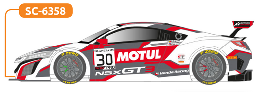 Scaleauto SC-6358R - PRE-ORDER NOW!!! - Honda NSX GT3 - Motul #30 - '19 SPA - R Series