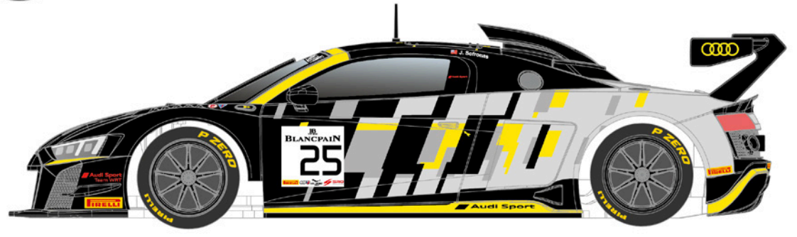 Scaleauto SC-6419 - PRE-ORDER NOW!!! - Audi R8 LMS GT2 - BlancPain #25 - '19 WRT-GT - Home Series