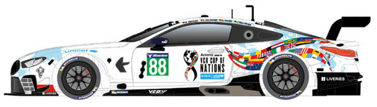 Scaleauto SC-6431R - PRE-ORDER NOW!!! - BMW M8 GTLM - VCO Cup of Nations Winner #88 - '20 SIM Spa - R Series