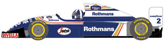 Scaleauto SC-6451 - PRE-ORDER NOW!!! - Formula 90/97 - Williams FW16 #2 David Coulthard - Low Nose