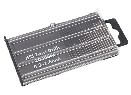 Scaleauto SC-9522 - HSS Drill Bits - 0.3 to 1.6mm