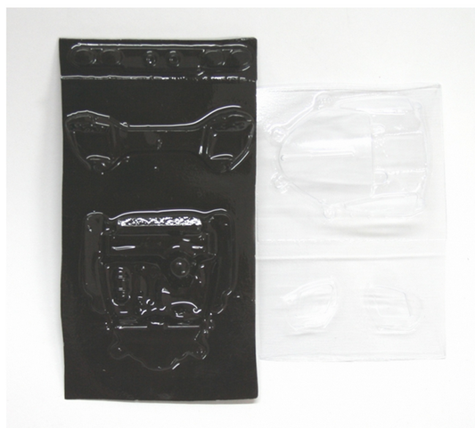 Sloting Plus SP395033 - Complete Lexan Interior - for NSR Mosler