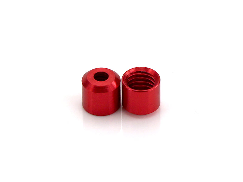 MR Slotcar MR9122 - EVO/EVO II - BODY POST TUBES - pack of 2 - 5.5 MM - Red Anodized Aluminum (SR1122)