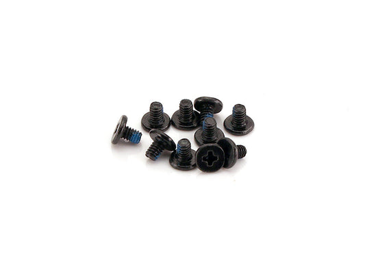 MR Slotcar MR9127 - EVO/EVO II - CHASSIS SCREWS - pack of 10 - M2x3mm Long - Philips Head (SR1127)