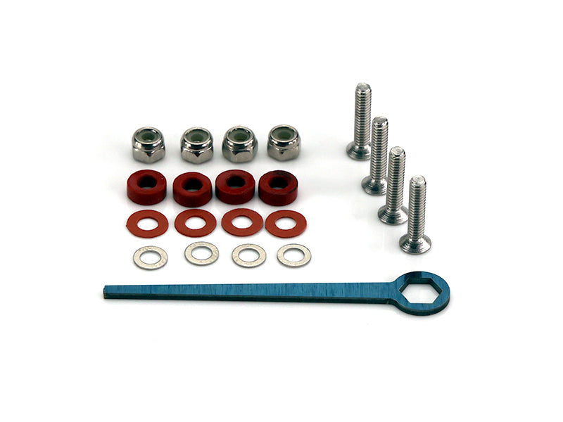 MR Slotcar MR9503 - COMPLETE CHASSIS DAMPING KIT - Washers, Screws, Lock Nuts and Wrench (SR1503)