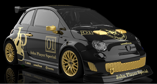 NSR 0427SW - PRE-ORDER NOW! - Abarth 500 - JPS Livery #1